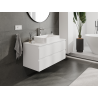 Mexen Orio 100 cm Bathroom Cabinet, 2 Drawers, White Matte - 91A10-10047-2-BFF01