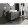 Mexen Orio meuble de salle de bain pour lavabo 100 cm, 2 tiroirs, graphite mat - 91A10-10047-2-BFF66