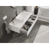 Mexen Orio mueble de baño bajo lavabo 120 cm, 1 cajón, blanco mate - 91A10-12023-1-BF01