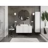 Mexen Orio bathroom cabinet for washbasin 120 cm, 1 drawer, white matte - 91A10-12047-1-BF01