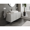 Mexen Orio bathroom cabinet for sink 120 cm, 1 drawer, grey matt - 91A10-12047-1-BF62