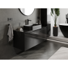 Mexen Orio armario de baño bajo lavabo 120 cm, 1 cajón, negro brillante - 91A10-12047-1-BF70