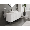 Mexen Orio Bathroom Cabinet Under Sink 120 cm, 2 Drawers, White Matte - 91A10-12047-2-BFF01