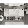 Mexen Orio Bathroom Cabinet Under Sink 120 cm, 2 Drawers, White Matte - 91A10-12047-2-BFF01