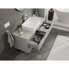 Mexen Orio meuble de salle de bain sous lavabo 120 cm, 2 tiroirs, gris mat - 91A10-12047-2-BFF62