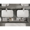 Mexen Orio bathroom cabinet for under sink 160 cm, 1 drawer, matte graphite - 91A10-16023-1-BF66