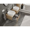 Mexen Rivel vannitoakapp valamu all 50 cm, 1 sahtel, sooneline, tamm - 91A20-05023-1-BF81