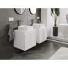 Mexen Rivel vannitoa kapp valamu alla 50 cm, 1 sahtel, sooneline, valge matt - 91A20-05047-1-BF01