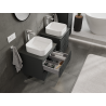 Mexen Rivel vannitoa kapp valamualune 50 cm, 2 sahtlit, sooniline, matt grafiit - 91A20-05047-2-BFF66