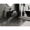 Mexen Rivel mueble de baño bajo lavabo 70 cm, 1 cajón, ranurado, grafito mate - 91A20-07023-1-BF71