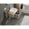 Mexen Rivel mueble de baño bajo lavabo 70 cm, 1 cajón, ranurado, roble - 91A20-07023-1-BF81
