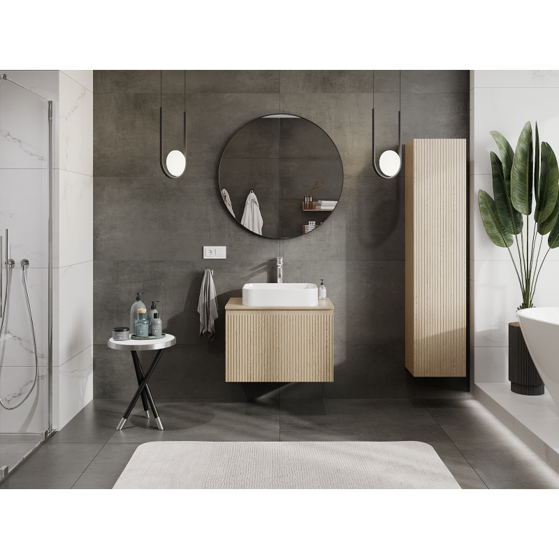 Mexen Rivel ντουλάπι μπάνιου κάτω από τον νιπτήρα 70 εκ., 1 συρτάρι,