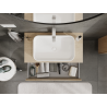 Mexen Rivel vannitoakapp valamualune 90 cm, 1 sahtel, soonikkoes, tamm - 91A20-09023-1-BF81