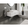 Mexen Rivel mueble de baño bajo lavabo 100 cm, 1 cajón, ranurado, blanco mate - 91A20-10023-1-BF01