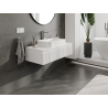 Mexen Rivel vannitoakapp valamualune 100 cm, 1 sahtel, sooneline, valge matt - 91A20-10023-1-BF01