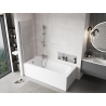 Mexen Mist 1-wing shower screen 60 x 150 cm, transparent, chrome - 8A9-060-001-01-00