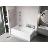 Mexen Mist 1-panel shower screen 70 x 150 cm, transparent, chrome - 8A9-070-001-01-00