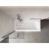 Mexen Mist 1-panel shower screen 70 x 150 cm, transparent, chrome - 8A9-070-001-01-00