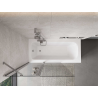 Mexen Mist 2-Wing Shower Screen 110 x 150 cm, Transparent, Chrome - 8A9-110-011-01-00