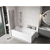 Mexen Mist 2-wing left shower screen 80 x 150 cm, transparent, chrome - 8A9-080-002-01-00-L