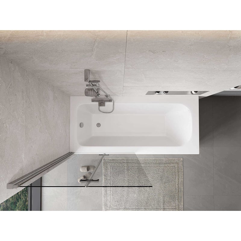 Mexen Mist 2-panel left shower screen 90 x 150 cm, transparent, chrome - 8A9-090-002-01-00-L