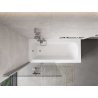 Mexen Mist 2-panel left shower screen 90 x 150 cm, transparent, chrome - 8A9-090-002-01-00-L