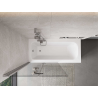 Mexen Mist 2-panel left bath screen 100 x 150 cm, transparent, chrome - 8A9-100-002-01-00-L