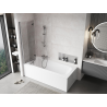 Mexen Mist 2-wing left shower screen 110 x 150 cm, transparent, chrome - 8A9-110-002-01-00-L