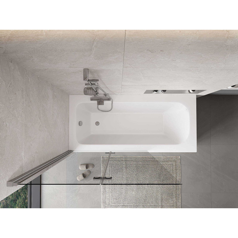 Mexen Mist 2-wing left shower screen 110 x 150 cm, transparent, chrome - 8A9-110-002-01-00-L