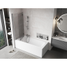 Mexen Mist 2-wing left 140 x 150 cm shower screen, transparent, chrome - 8A9-140-002-01-00-L