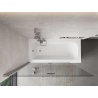 Mexen Mist 2-wing left 140 x 150 cm shower screen, transparent, chrome - 8A9-140-002-01-00-L