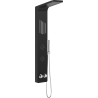 Mexen Navas duschpanel, svart - 7627-02-70