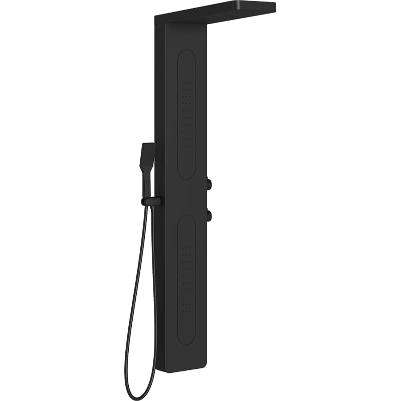 Mexen Mano tuš panel, crni - 7609-02-70