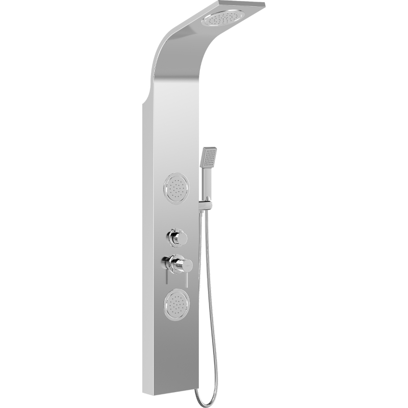 Mexen Gros panel de ducha, cromo - 7619-03-00