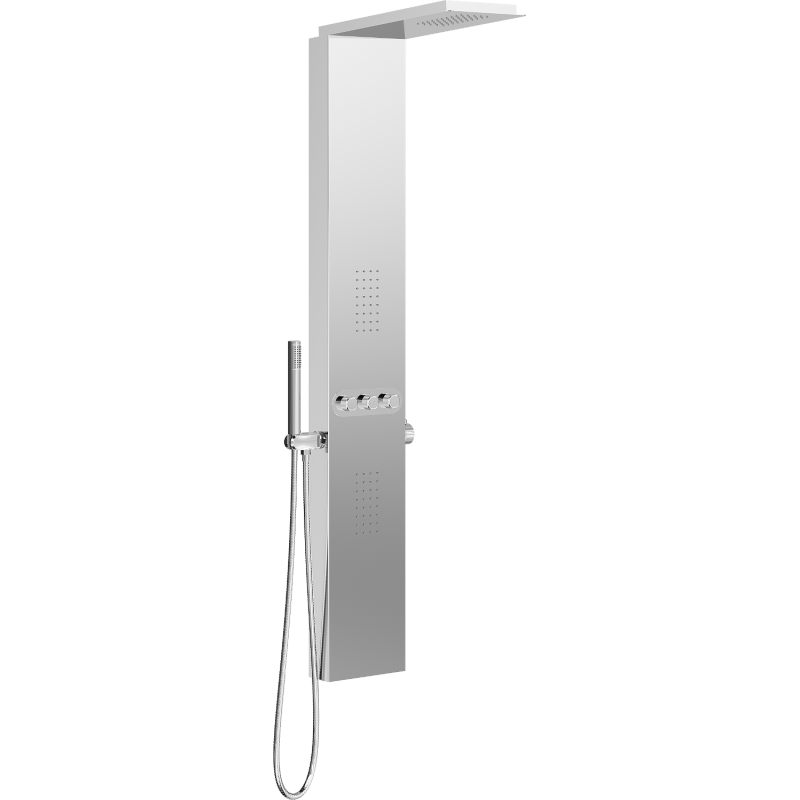 Mexen Omar panneau de douche, chrome - 7610-03-00