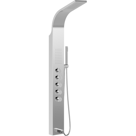 Mexen Timor Duschpaneel mit Auslauf, Chrom - 7621-04-00