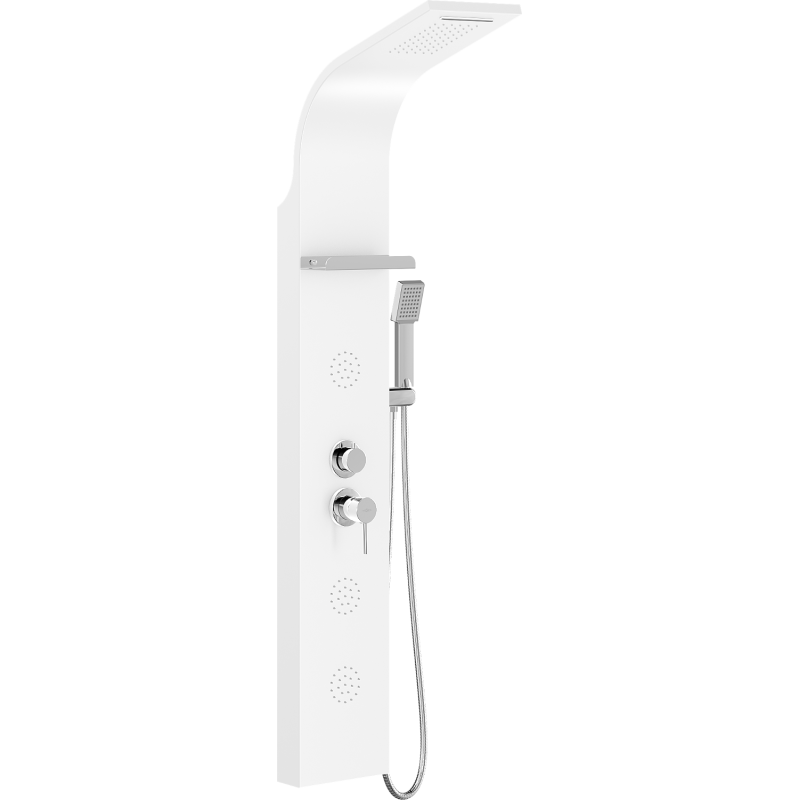 Mexen Borg pannello doccia, bianco - 7615-03-20