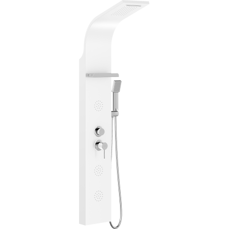 Mexen Borg pannello doccia, bianco - 7615-03-20