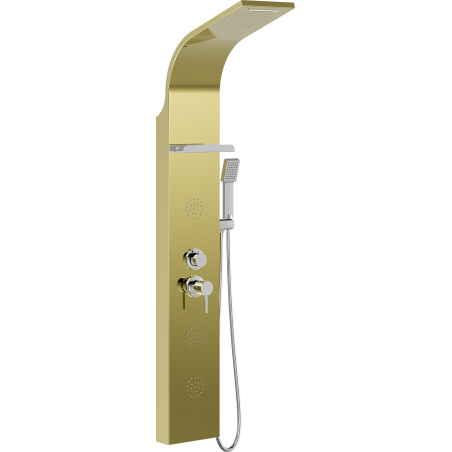 Mexen Borg dušas panelis, zelta - 7615-03-50