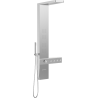 Mexen Natan panneau de douche avec bec, chrome - 7626-04-00