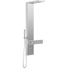 Mexen Natan shower panel with spout, chrome - 7626-04-00
