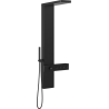 Mexen Natan painel de duche com bica, preto - 7626-04-70