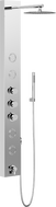 Mexen Ivo tuš panel s izljevom, krom - 7608-03-00
