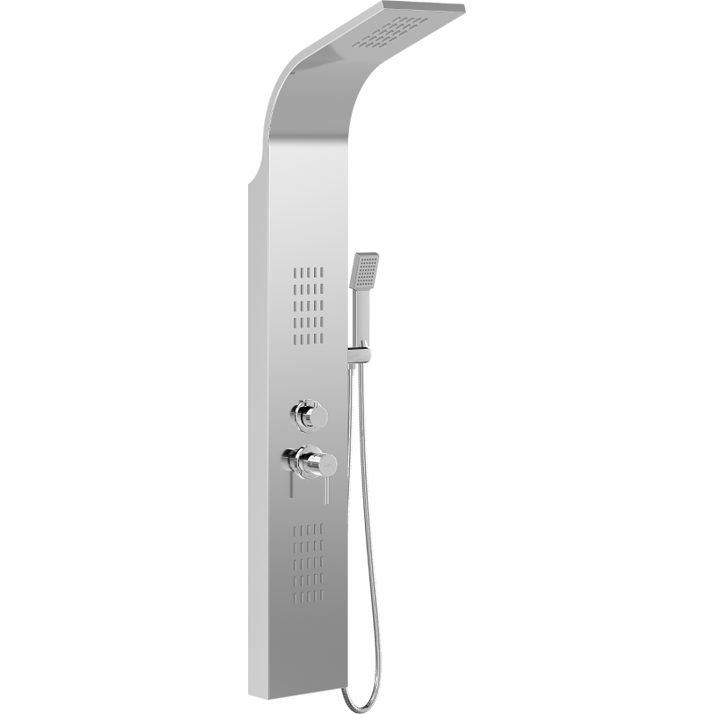 Mexen Taro panel prysznicowy, chrom - 7614-03-00