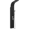 Mexen Taro tuš panel, crni - 7614-03-70