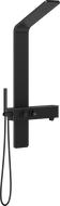 Mexen Strit tuš panel, crni - 7625-02-70