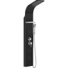 Mexen Borg Duschpaneel, schwarz - 7615-03-70