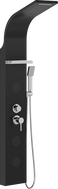 Mexen Borg tuš panel, crni - 7615-03-70