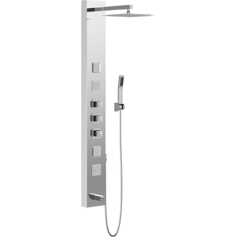 Mexen Orco panel prysznicowy, chrom - 7607-03-00
