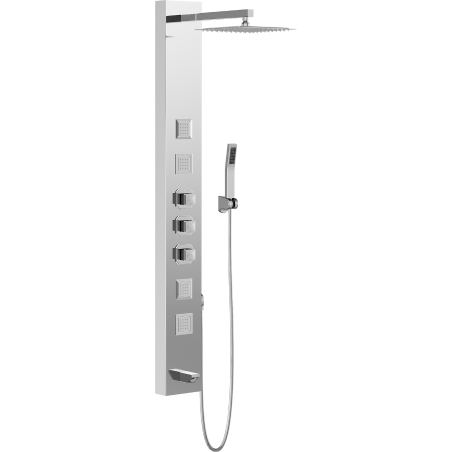 Mexen Orco πάνελ ντους, χρώμιο - 7607-03-00